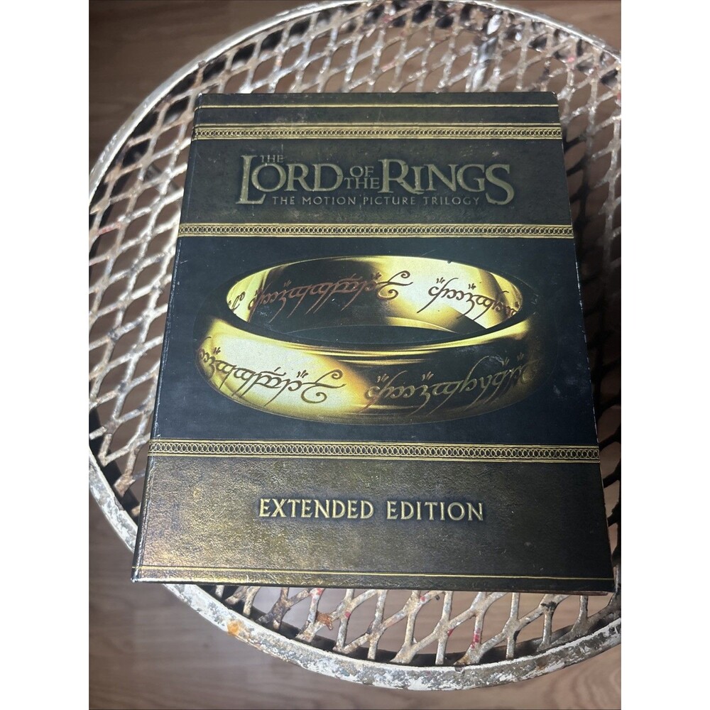 The Lord of the Rings: The Motion Picture Trilogy Extended Edition (Blu-ray) VG
